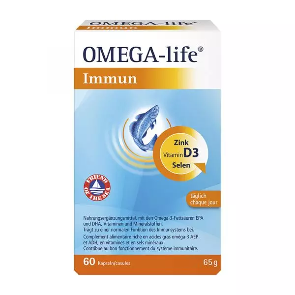 Omega-Life Immun Kapseln (60 Stück)