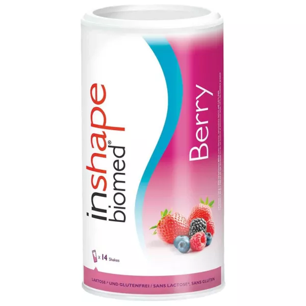 InShape Biomed Berry Flavor Meal Replacement Powder Packaging - Buy at vitamister.