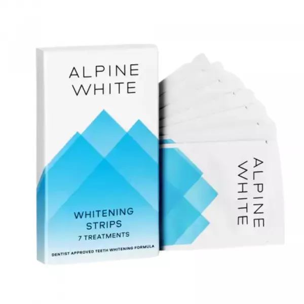 Alpine White Whitening Strips (7 Anwendungen)