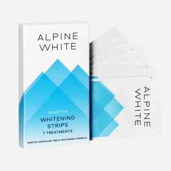 Alpine White Whitening Strips Sensitive (7 Anwendungen)