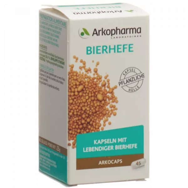 Arkopharma ARKOCAPS Brewer's Yeast Capsules (45 pieces)
