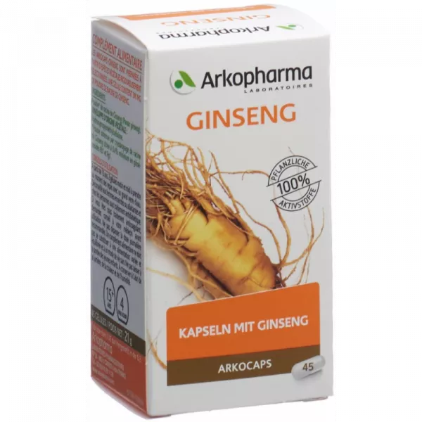 Arkopharma ARKOCAPS Ginseng Capsules (45 pieces)