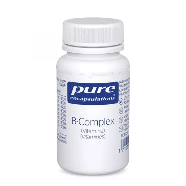 Pure Encapsulations B Complex Vitamin B Capsules 60cnt