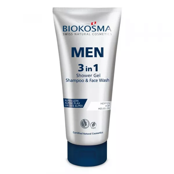 BIOKOSMA Men 3in1 Shampoo & Showergel