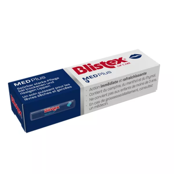 Blistex MedPlus Lip Balm for strong care and protection of lips. Shop now on vitamister.