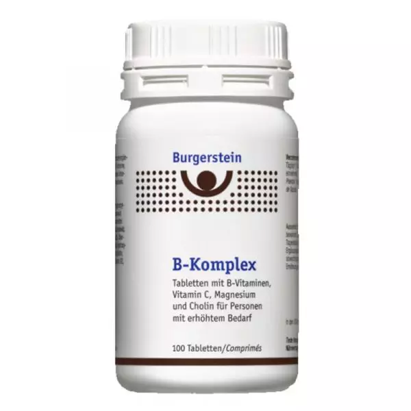 Burgerstein Vitamine B Complexe - 100 comprimés