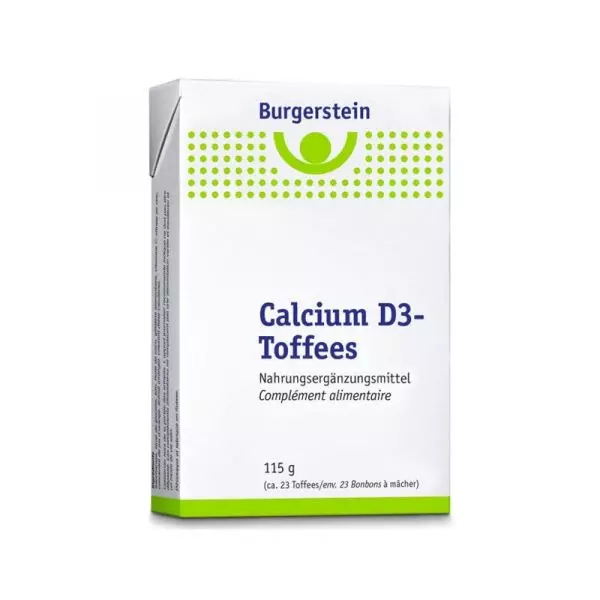 Burgerstein Calcium D3-Toffees (115 g)