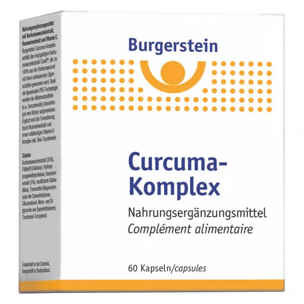 Burgerstein Turmeric Complex Capsules (60 Count)