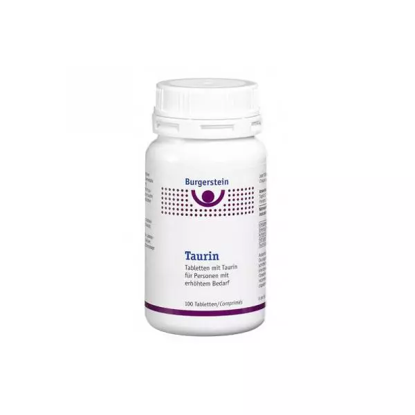 Burgerstein Taurin Tablets - Vegan Supplement | vitamister in Switzerland