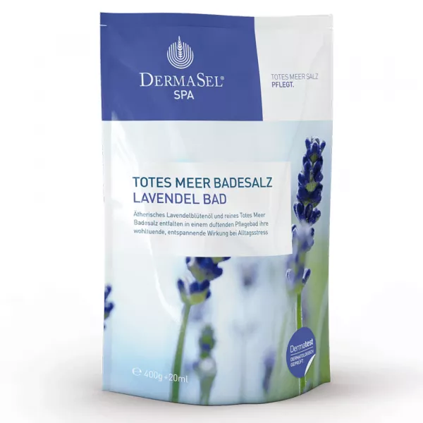 DermaSel Badesalz Lavendel