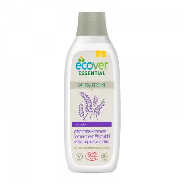 ecover Essential Waschmittel-Konzentrat Lavendel 20 Waschgänge (1L)
