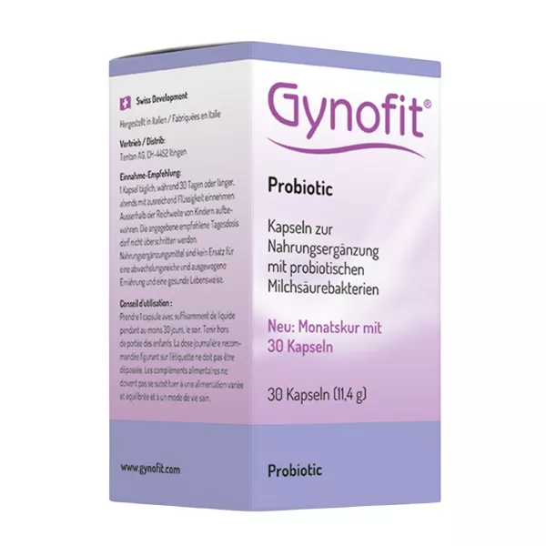 Buy Gynofit Probiotic - 30 caps for vaginal health at vitamister.ch.
