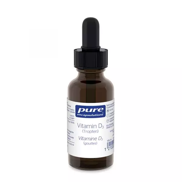 Pure Encapsulations Vitamine D3 Gouttes (22.5 ml)