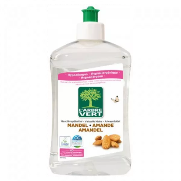 L'ARBRE VERT Eco Dishwashing Liquid Almond (500ml)