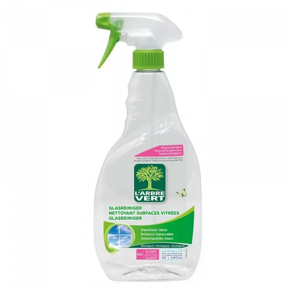 L'ARBRE VERT Eco Spray Nettoyant pour Vitres (740ml)
