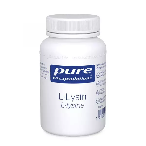 Pure Encapsulations L-Lysine Capsules 90cnt