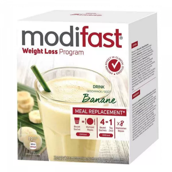 modifast Weight Loss Programm Drink Banane (8x55g)