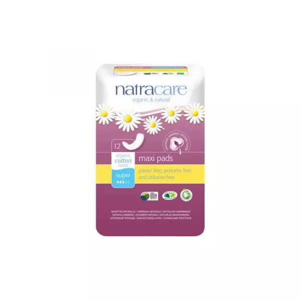 Natracare - Sanitary napkins Super (12 pcs)