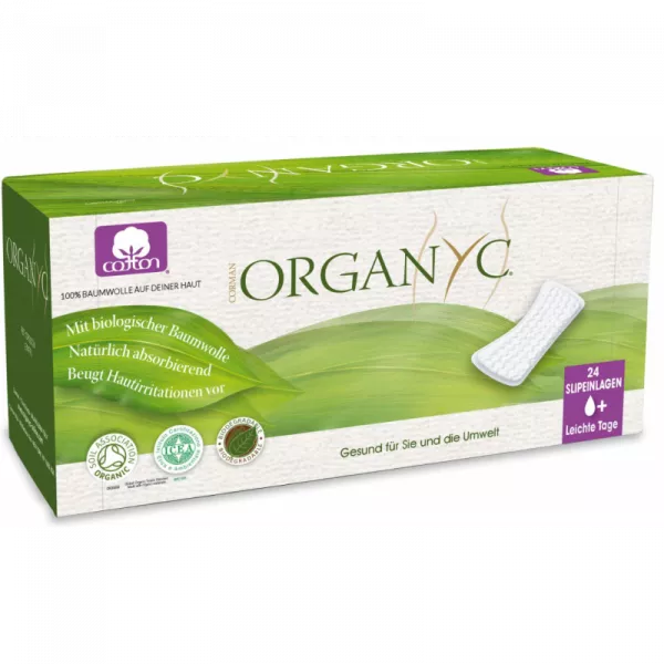 Organyc Panty Liners Extra Thin Light Flow (24 Pieces)
