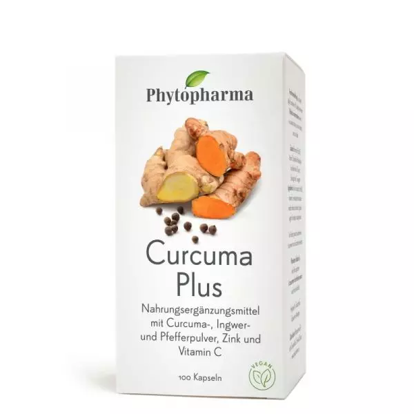 Phytopharma Capsules Curcuma Plus (100 pièces)