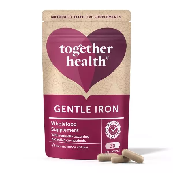 Buy Together Health Gentle Iron at vitamister.ch, Switzerland's choice for easy-to-take, high-absorption wholefood supplements.