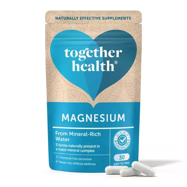 Capsules de magnésium marin Together Health - Soutenez votre santé naturellement avec vitamister.