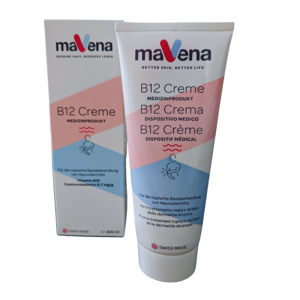 Mavena B12 Cream 200ml Tube with Package