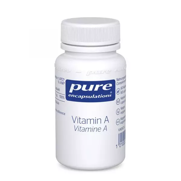 Pure Encapsulations Vitamin A Capsules 60cnt