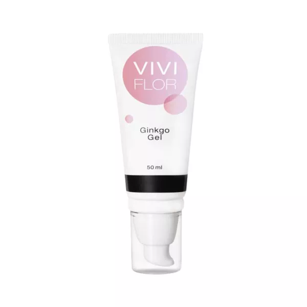 Buy now - VIVIFLOR Ginkgo Gel in a 50 ml tube for intimate skin hydration.