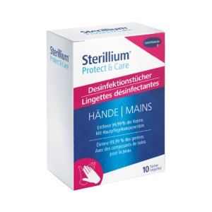 Sterillium Protect & Care hand disinfection wipes (10 Count)
