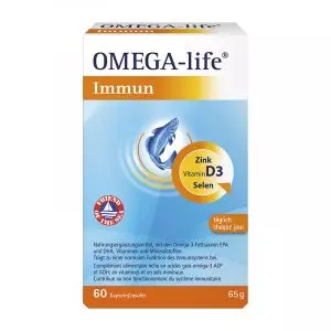 Omega-Life Immun Capsules (60 Pièces)