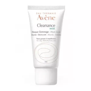a 50ml tube of Avène Cleanance Peeling Mask on a white background - shop now in Switzerland