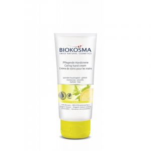 Biokosma Crème pour les mains nourrissante citron-verveine citronnée (50ml)