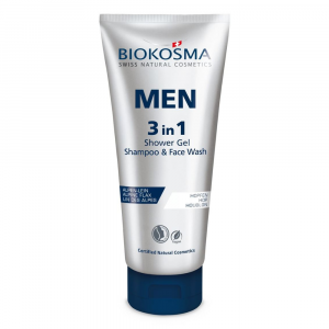Biokosma Men 3in1 Shampoo & Showergel & Face Wash 200 ml