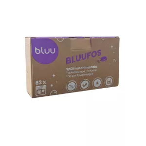 Kaufen Sie Bluu Bluufos Spülmaschinentabs 62Stk, umweltfreundlich und effizient, erhältlich in der Schweiz bei Vitamister.