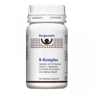 Burgerstein Vitamin B Сomplex Tablets 100 Count