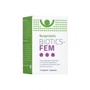 Burgerstein Biotics-FEM Capsules (14 Count)