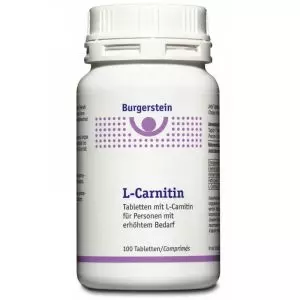 L Carnitine Burgerstein  Tablets - Vegan Supplement | vitamister in Switzerland