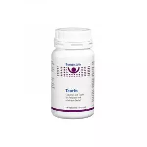 Burgerstein Taurin Tablets - Vegan Supplement | vitamister in Switzerland