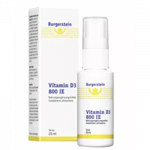 Burgerstein Vitamin D3 800 IU Spray (20 ml)