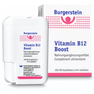 Burgerstein Vitamin B12 Boost Mini Comprimés (100 Pièces)