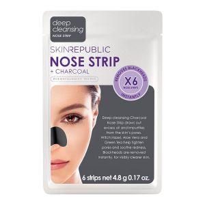 Skin Republic Charcoal Nose Strip (6 Stück)