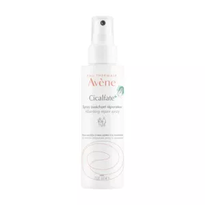 Soothing and restorative spray for irritated skin with Avène thermal spring water.