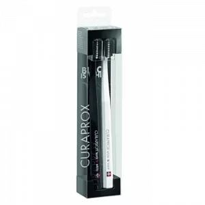 Curaprox Black is White Toothbrush Duo (White & Black)