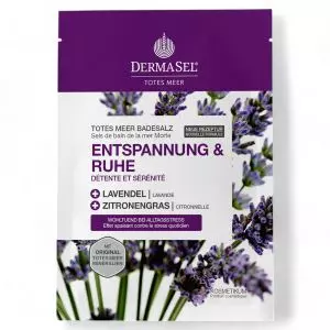 Dermasel Sels de Bain de la Mer Morte Détente et Sérénité, 80g