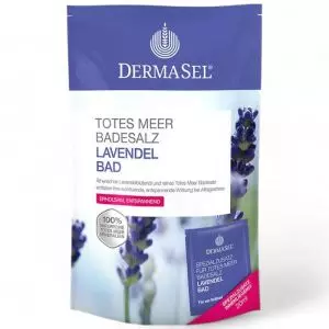 Dermasel Sels de Bain de la Mer Morte à la Lavande, 420ml