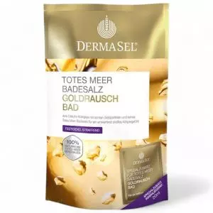 Dermasel Sels de Bain de la Mer Morte Ruée vers l'Or, 420ml