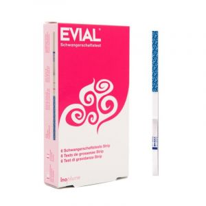 Evial Bandelette de test de grossesse (6 pièces)