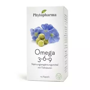 Phytopharma Oméga 3-6-9 Capsules, 110pcs