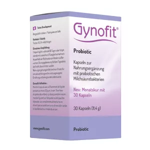 Kaufen Sie Gynofit Probiotic - 30 Kapseln für die Vaginalflora auf vitamister.ch.